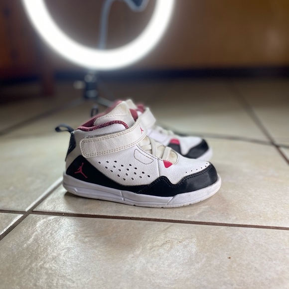 Jordan SC-3 GT Infant Shoes White/Vivid Pink-Black 645052-119 READ - Picture 2 of 8